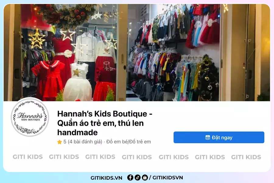 Shop Quần Áo Trẻ Em Đà Nẵng Hannah Kids